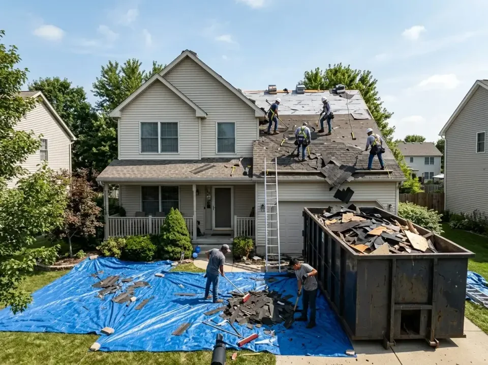 roof-replacement-debris-remova-004 — frequently asked questions, Cheapest Dumpster Rentals in Hazel Crest, IL